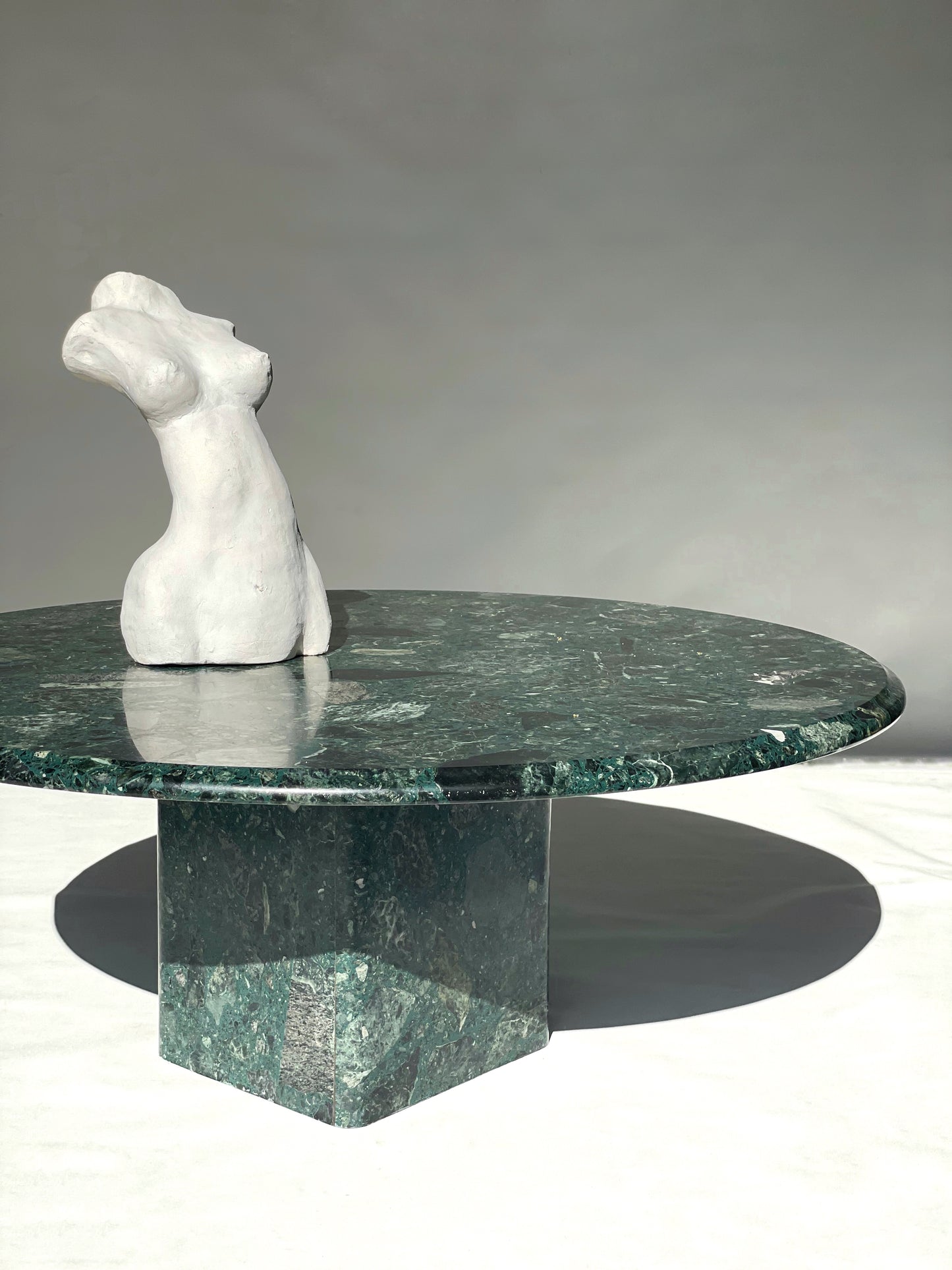 Green Marble Palladiana Coffee Table