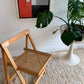 Original 1960’s Aldo Jacober and Pierangela d’Aniello “Trieste” Rattan Folding Chair