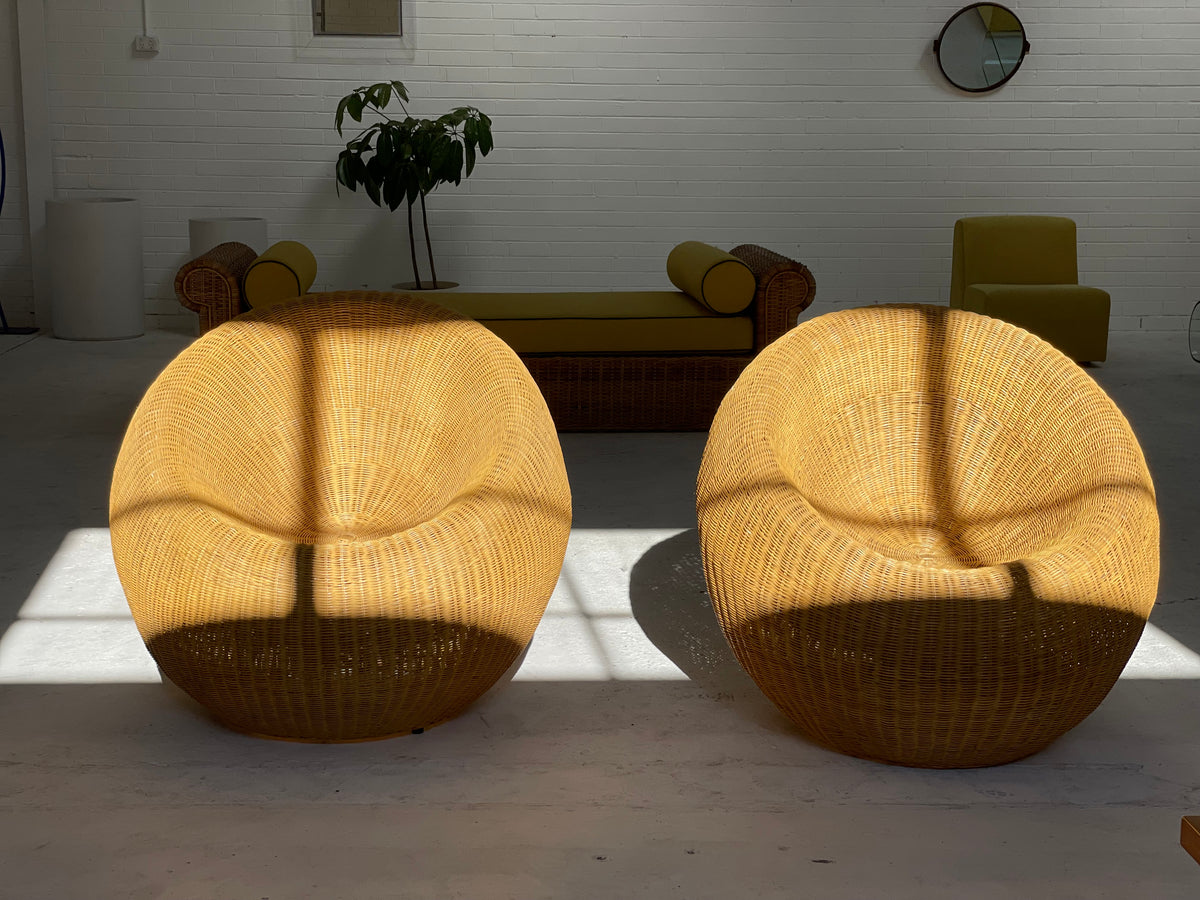 Cane Tub Chairs