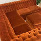 Vintage FLER Velvet Modular Sofa