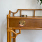 Vintage Cane Console or Desk