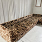 - Vintage Geometric Velvet Modular Sofa