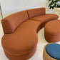 Boucle Curved Modular Sofa