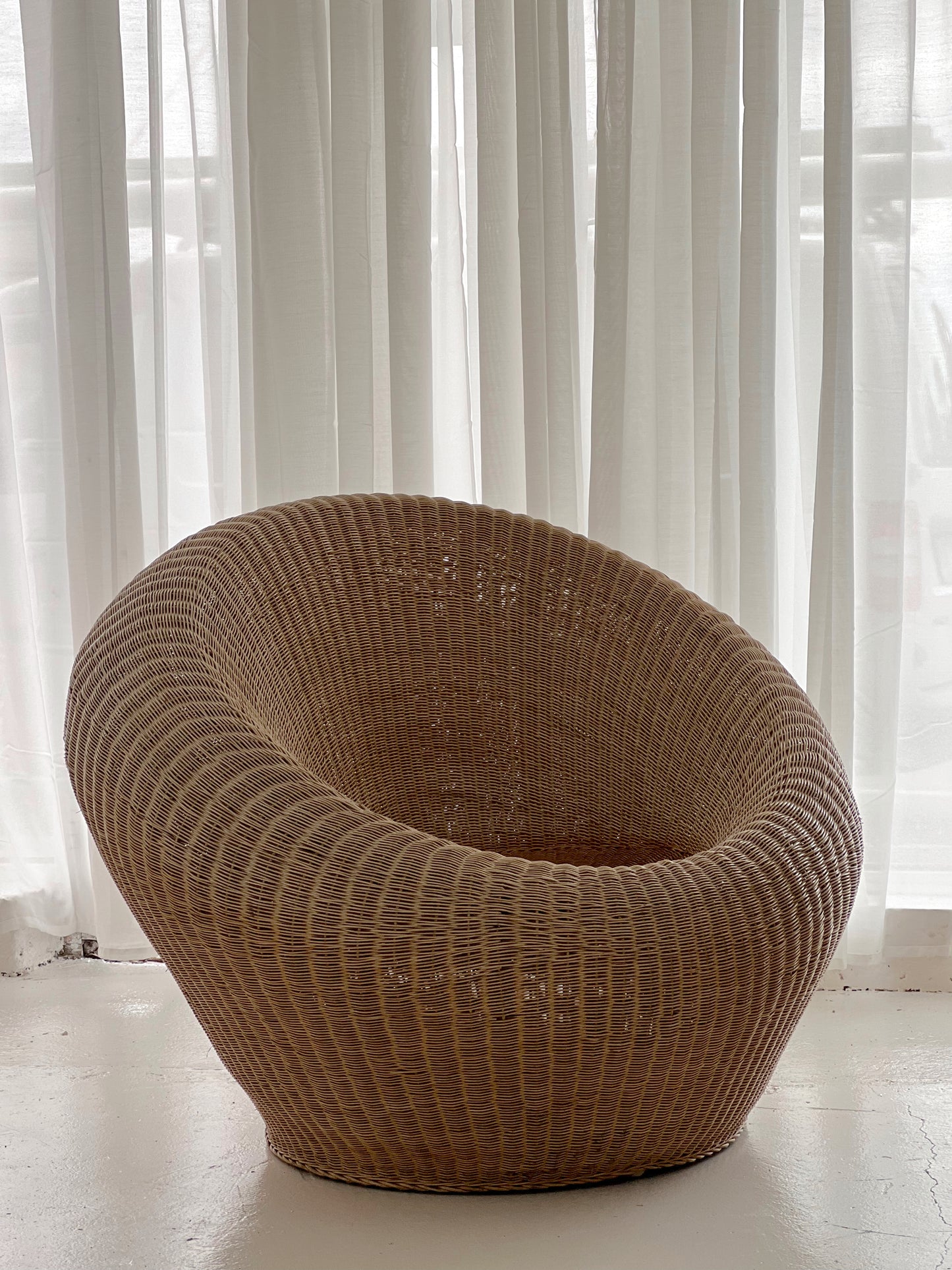 Cane Tub Chair - Two Available
