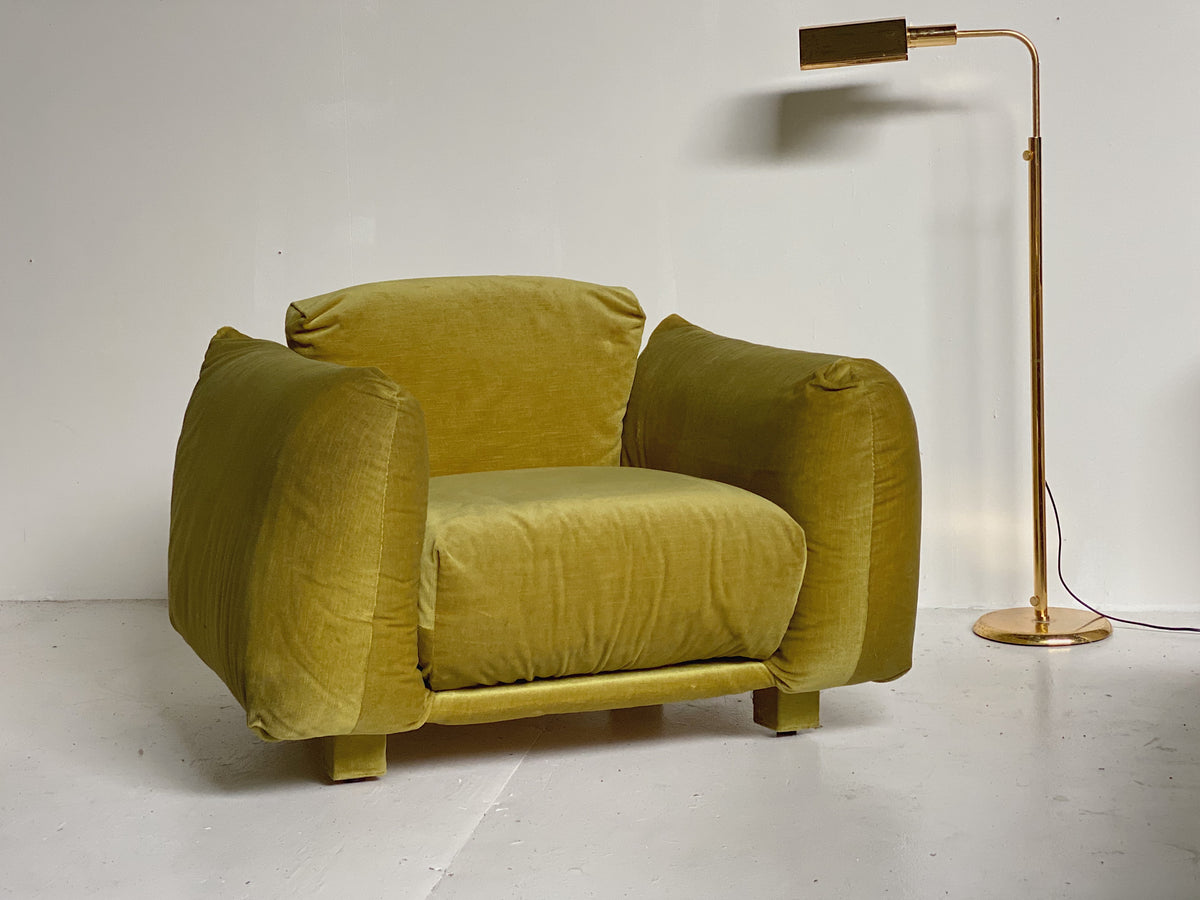 Chubby Velvet Lounge Chair