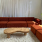 - Copper Velvet Modular Sofa Set