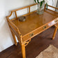 Vintage Cane Console or Desk