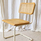 Set of 6 Cesca style rattan dining chairs