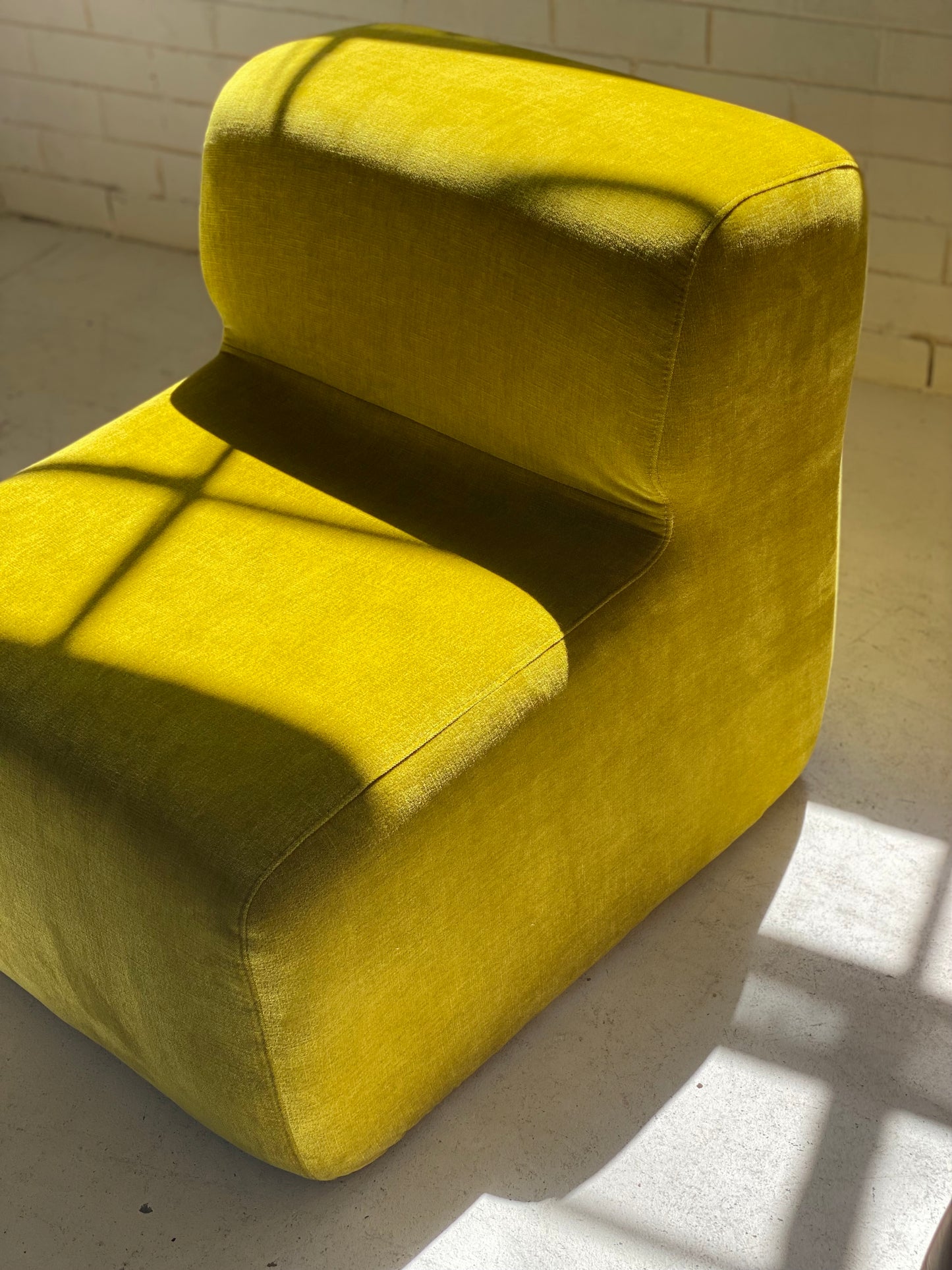 Velvet Chubby Modular Chair