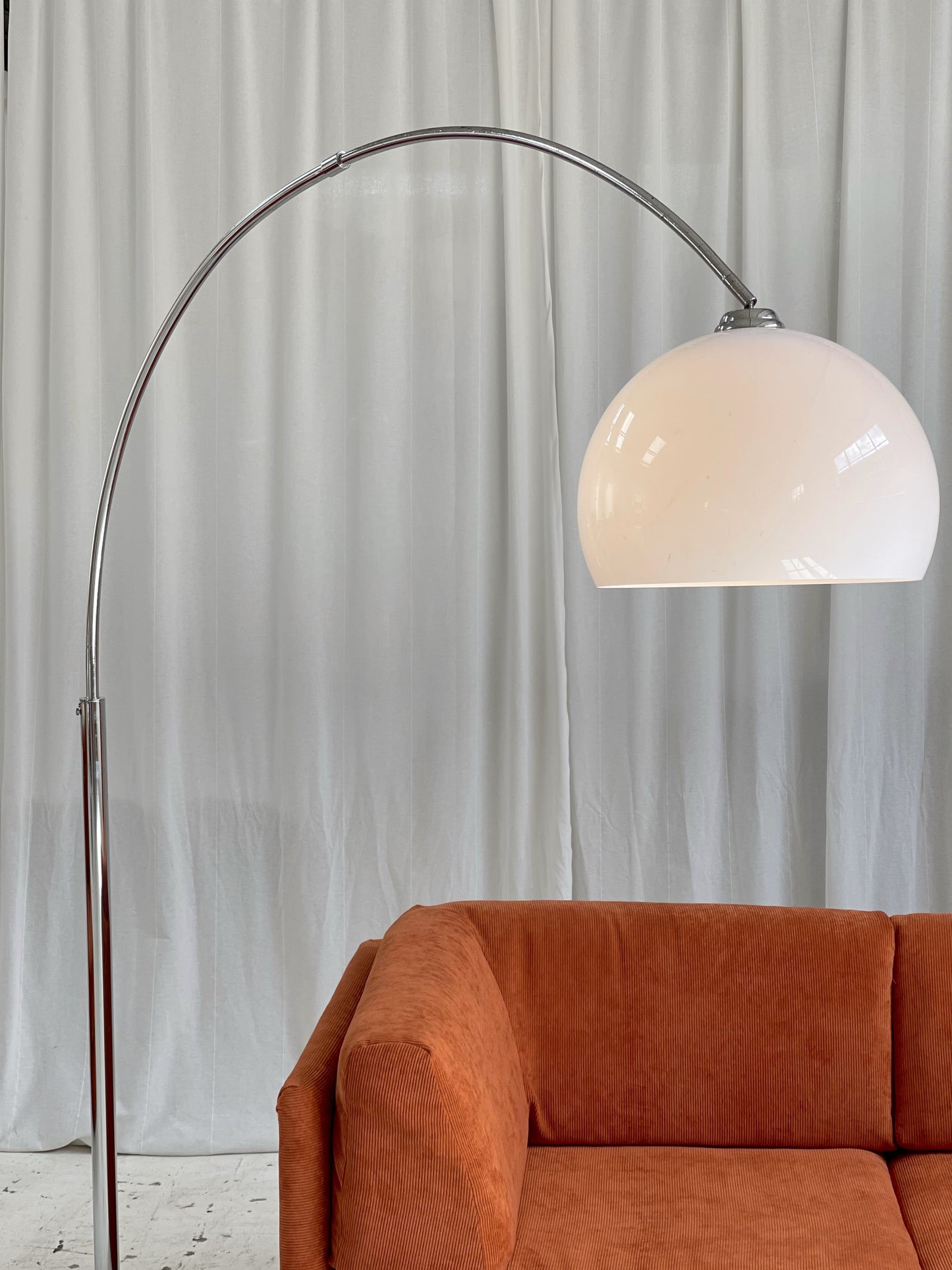 Arc Floor Lamp With Marble Base