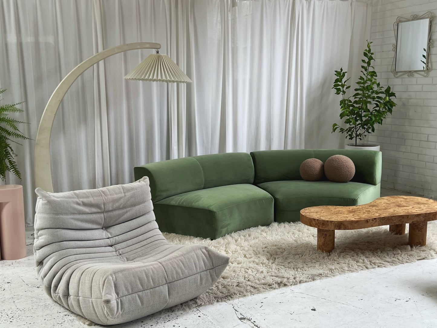 - Ligne Roset Togo Fireside Chair