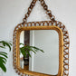 Vintage Italian Bamboo Mirror, Circa 1960’s