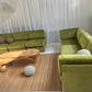 - Bespoke Large Sage Green Modular Sofa
