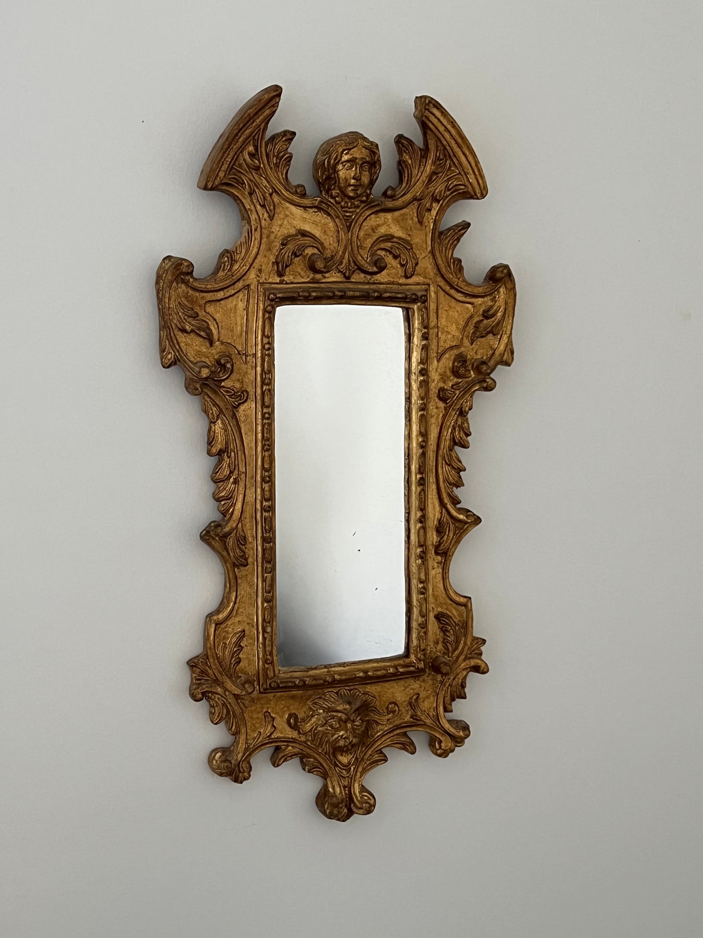 Antique Swedish Mirror, Late 19th C.