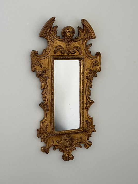 Antique Swedish Mirror, Late 19th C.