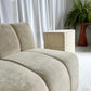- Soft Cream Curved Modular Sofa Set