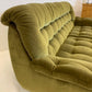 Vintage Green Velvet Sofa