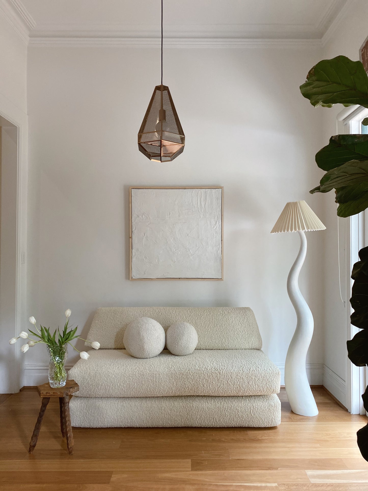 Boucle Modular Sofa / Day Bed