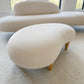 Noguchi Style Sculptural Free-Form Sofa and Ottoman