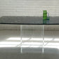 Vintage Green Palladiana Marble & Lucite Table