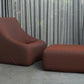 Featherston Numero Lounge Chair with Ottoman