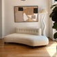 Custom Made Vintage Curved Sofa