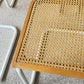 Set of 6 Marcel Breuer Cesca B32 Dining Chairs, Made in Italy