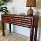 Vintage Bamboo Hall Table
