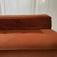 Vintage Fler Choc Velvet Modular Sofa / Bed