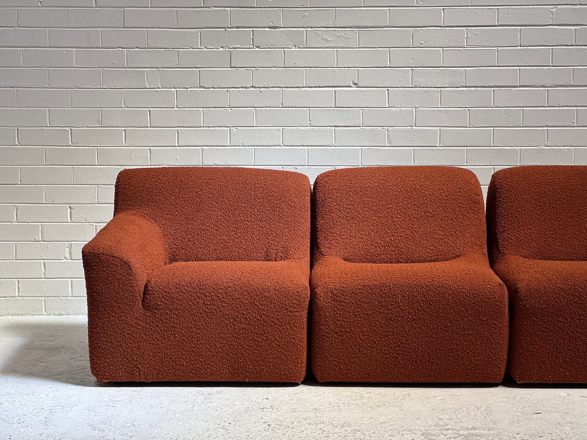Bespoke Boucle Vintage Modular Sofa