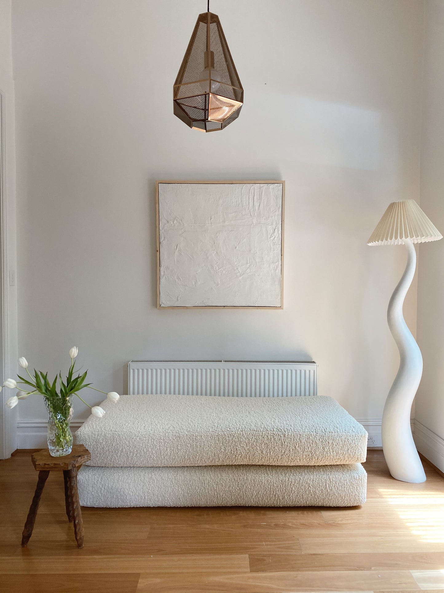 Boucle Modular Sofa / Day Bed