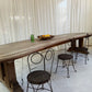 Custom Large Wooden Curved Table