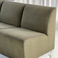 - Olive Three Piece Modular Sofa