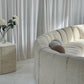 - Soft Cream Curved Modular Sofa Set