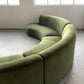 Bespoke Velvet Modular in Deep Botanical Green