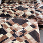 - Vintage Geometric Velvet Modular Sofa