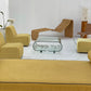 Curvy Glass Coffee Table