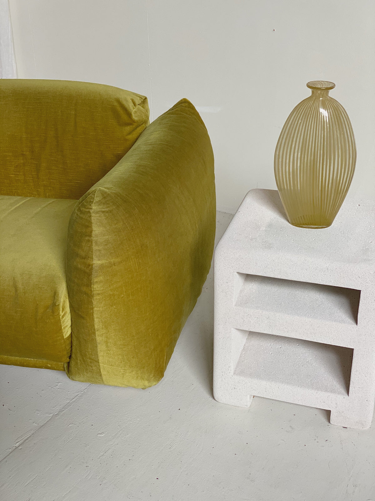 Chubby Velvet Lounge Chair