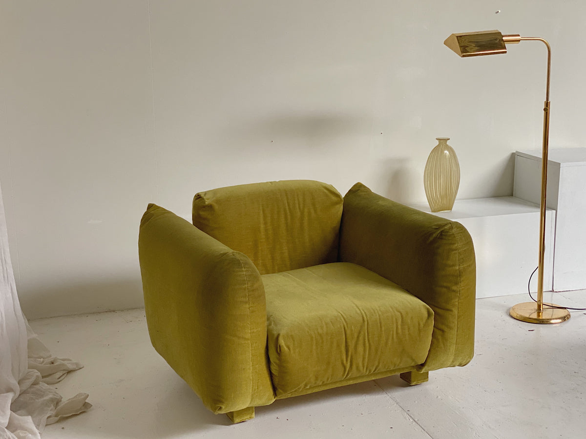 Chubby Velvet Lounge Chair