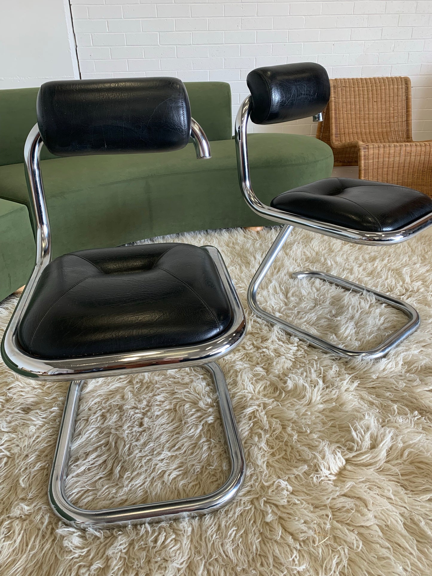 Vintage Chrome Tubular Chair by Tubemaster - 1 Available