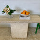 Travertine Console Hall Table