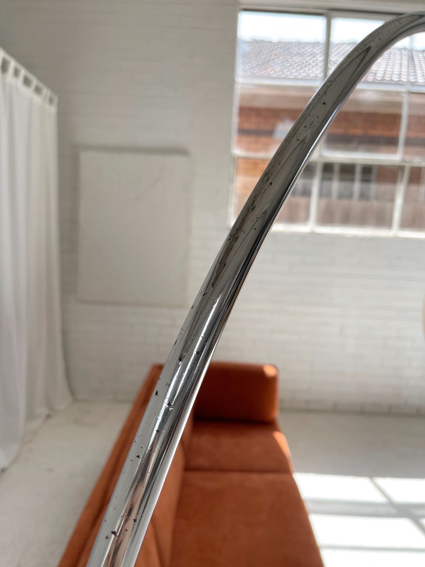 Arc Floor Lamp With Marble Base
