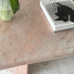 Pink Marble Coffee Table