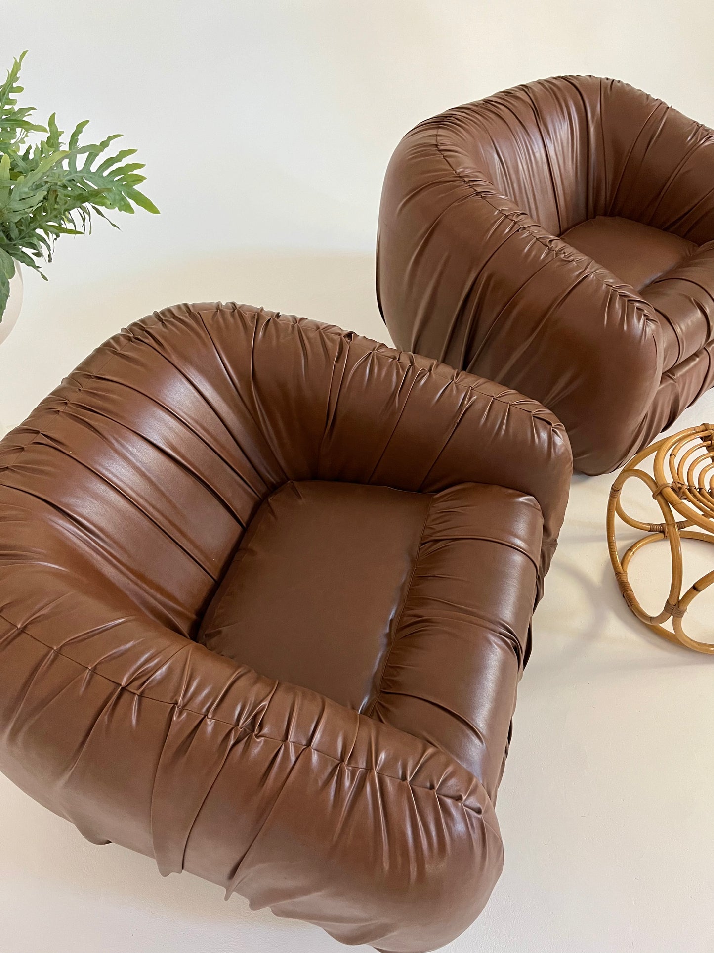 - Vintage Flerbelle Armchair - Two Available