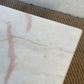 Marble Coffee Table with Brass Base