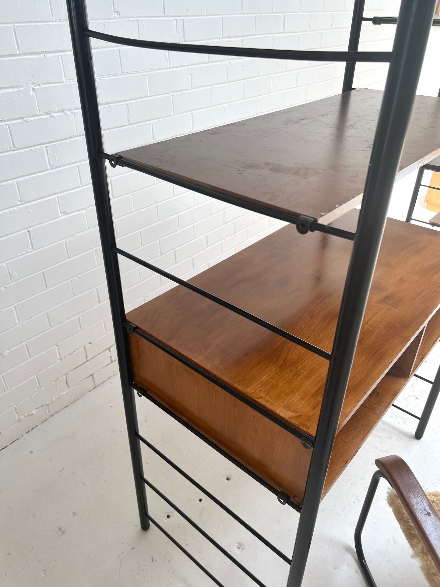 Vintage Ikea Niklas Shelving Unit