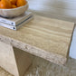 Travertine Console Hall Table