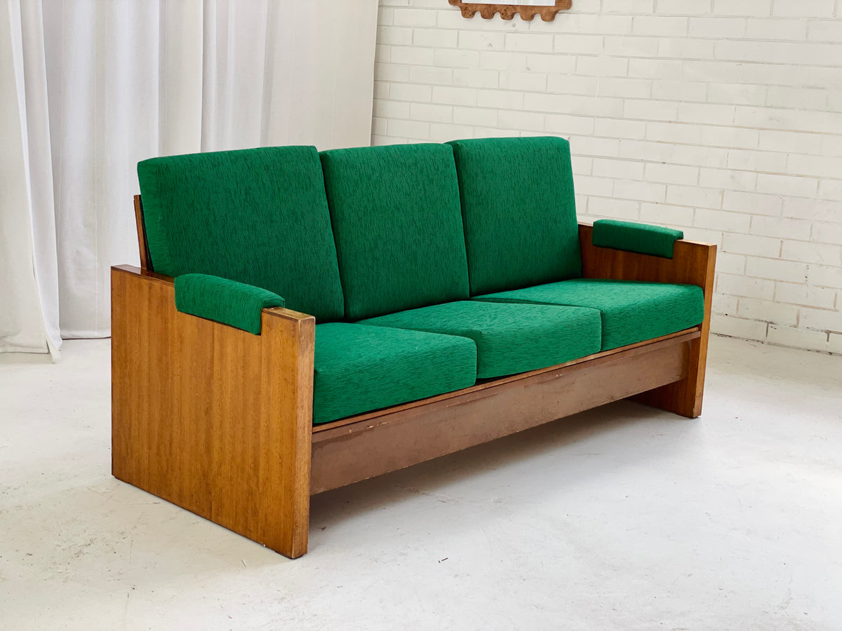 Mid Century Three Seater Sofa