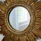 X Vintage Italian Sunburst Mirror