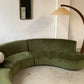 Bespoke Velvet Modular in Deep Botanical Green